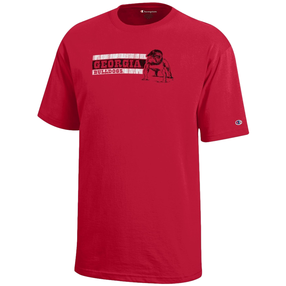 Champion Youth Red Retro Tee