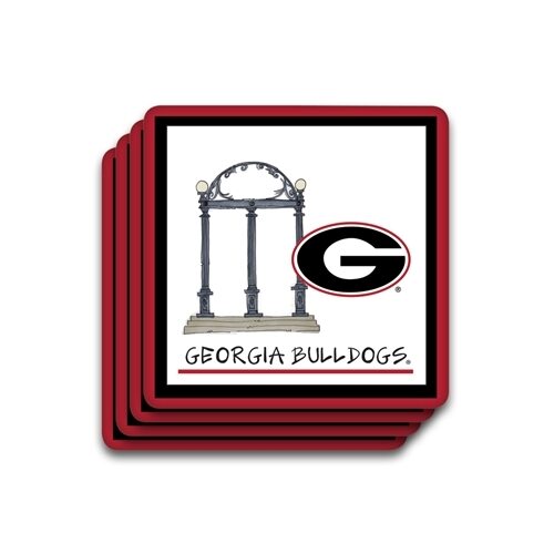 UGA Arch Icon Coaster 4-Pack Set