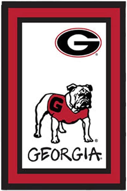 UGA Magnolia Lane Standing Bulldog Garden Flag