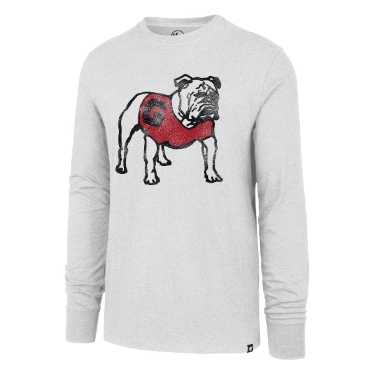 UGA 47 Brand Standing Bulldog Premier Franklin Long Sleeve Tee