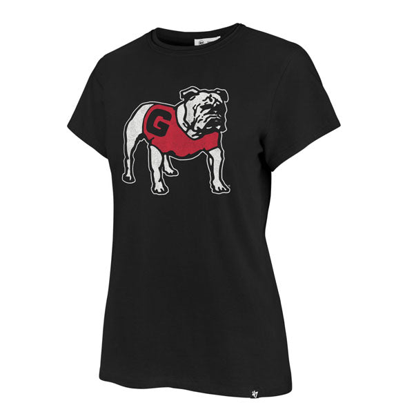 UGA 47 Brand Ladies Standing Bulldog Frankie Tee