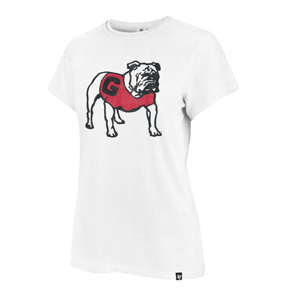 UGA 47 Brand Ladies Standing Bulldog Frankie Tee