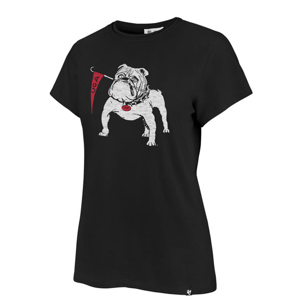 UGA 47 Brand Ladies Pennant Bulldog Frankie Tee