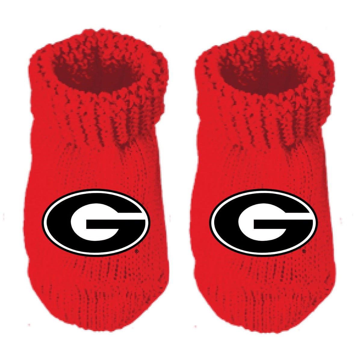 UGA Newborn Booties
