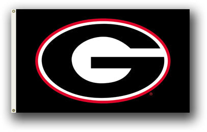UGA Power G 3x5 House Flag