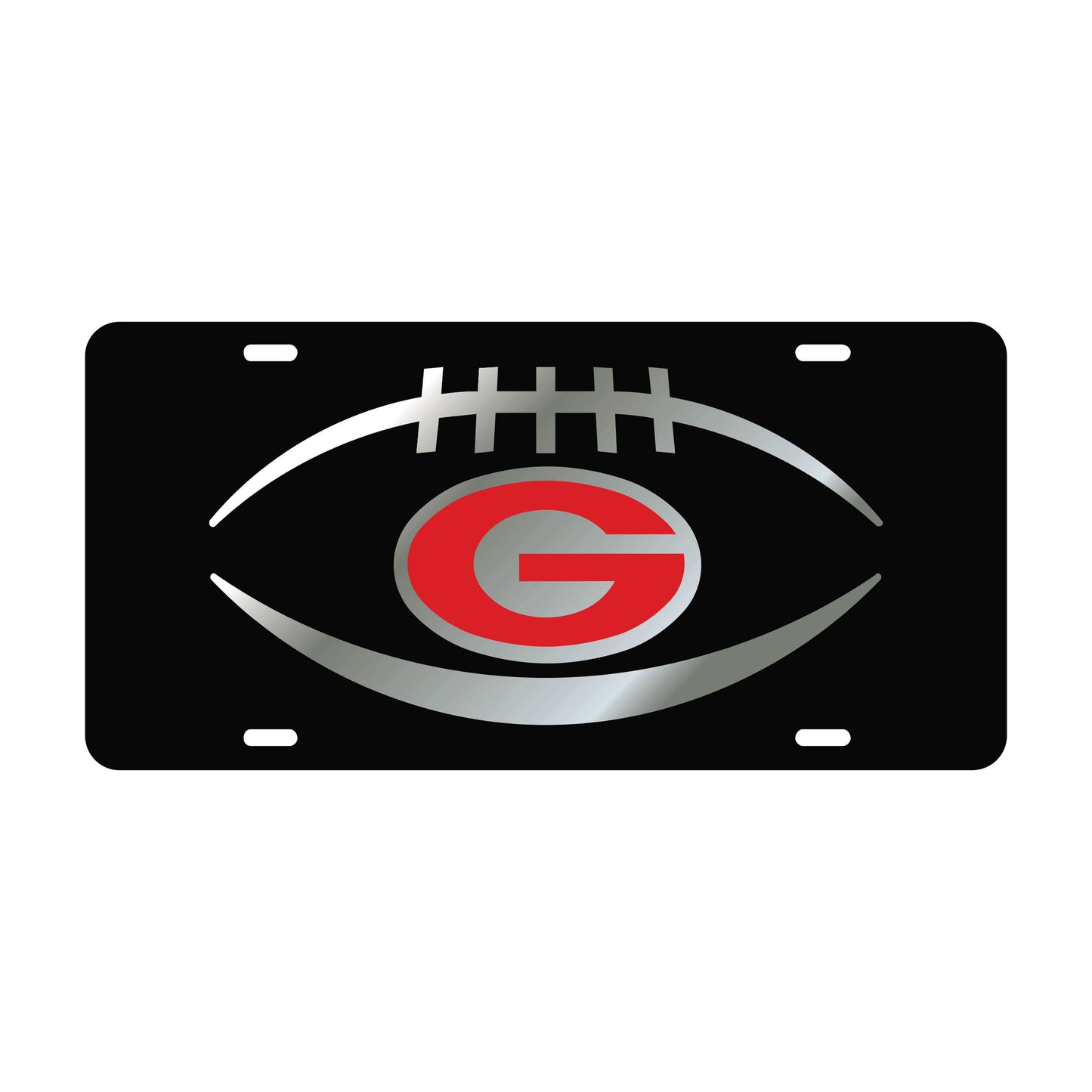 UGA Football Car Tag