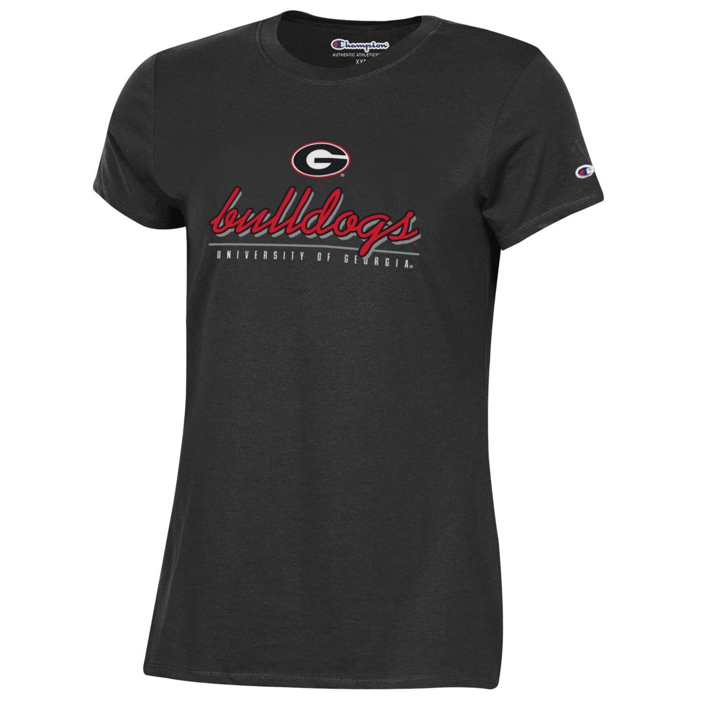 Champion Ladies Black SS Tee