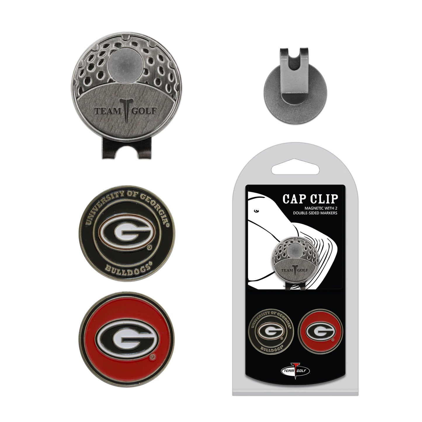 UGA Golf Cap Clip