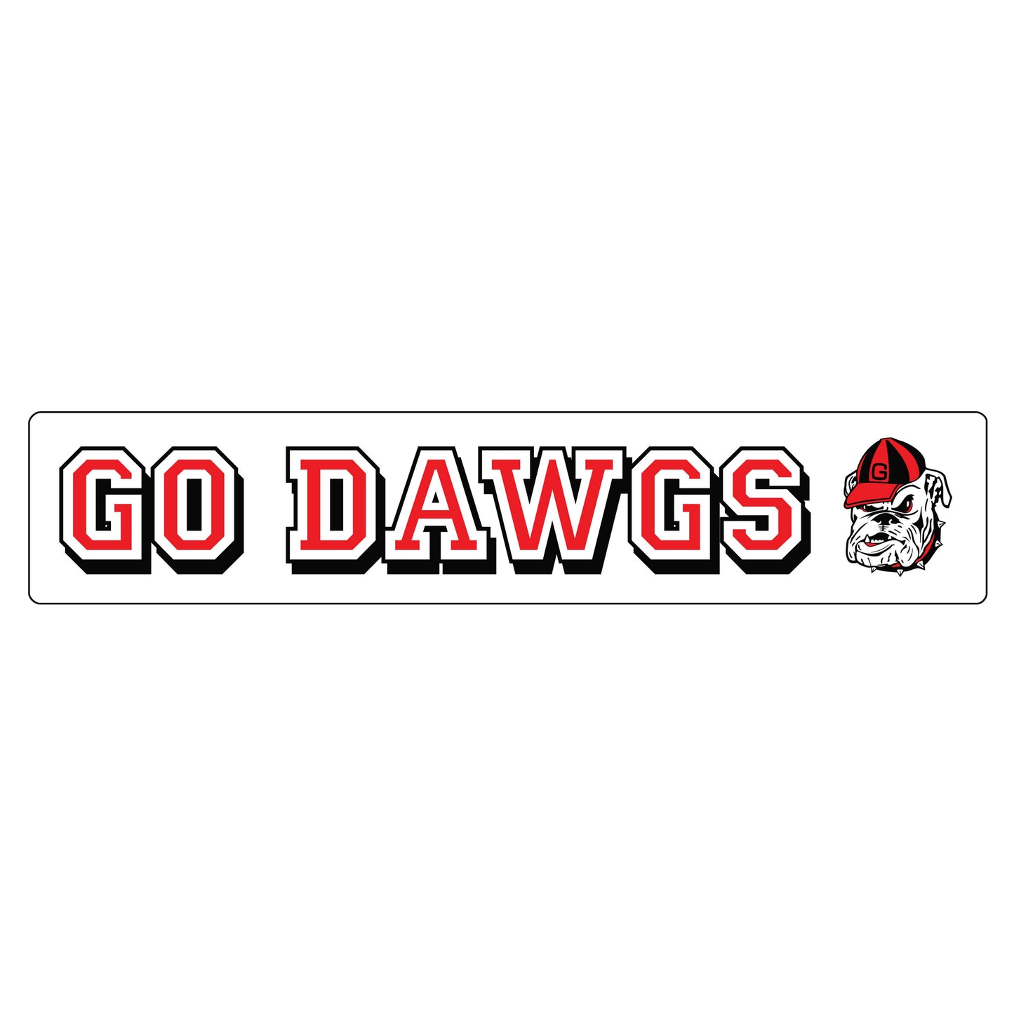 UGA Go Dawgs Magnet