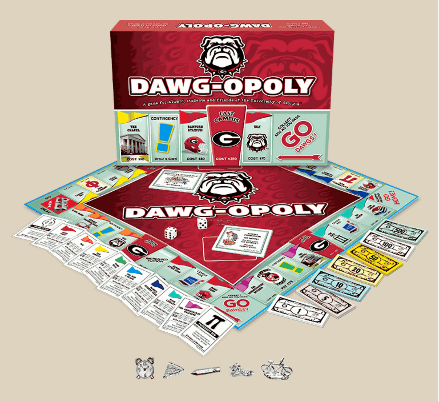 UGA Dawgopoly Board Game