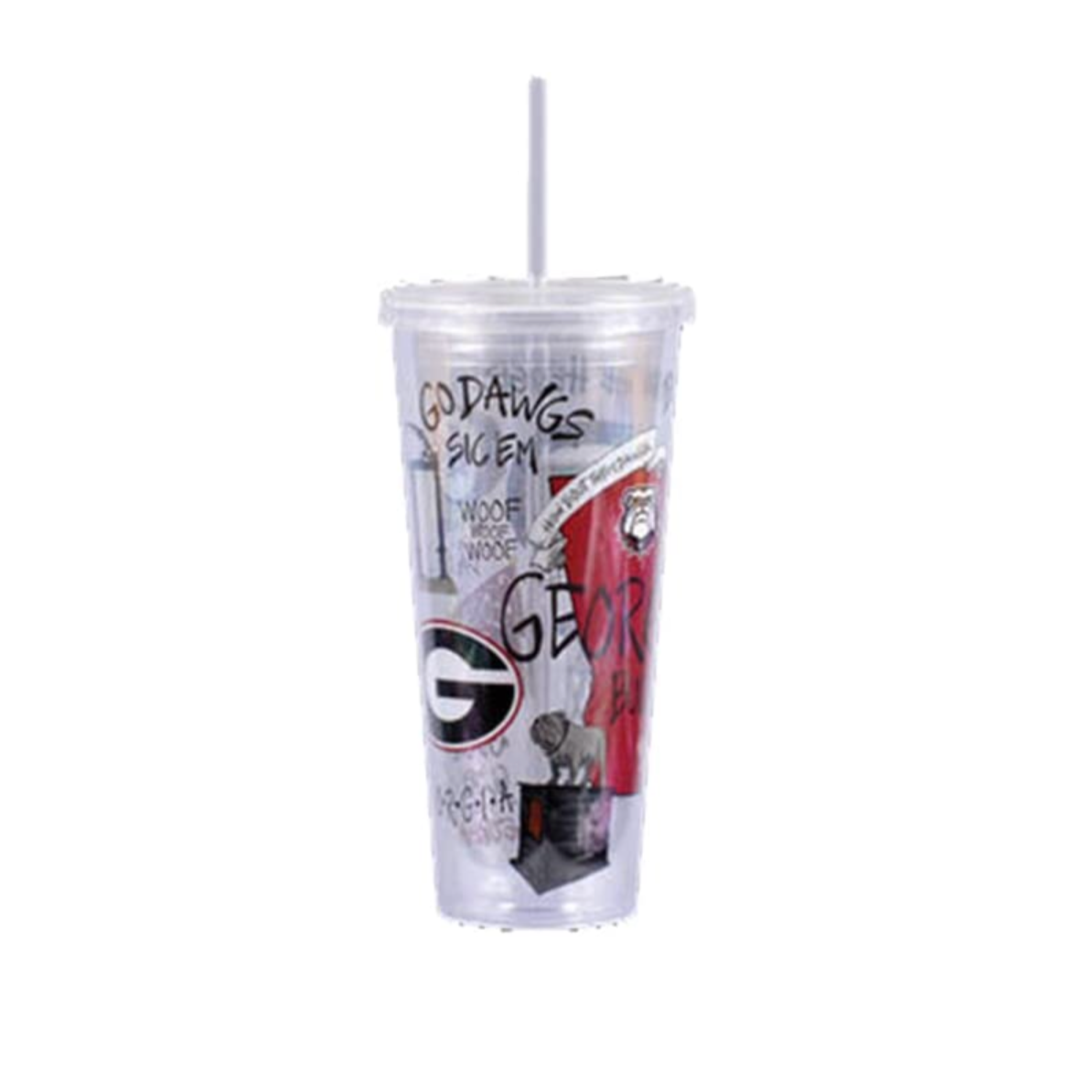 UGA Magnolia Lane Between the Hedges Tumbler