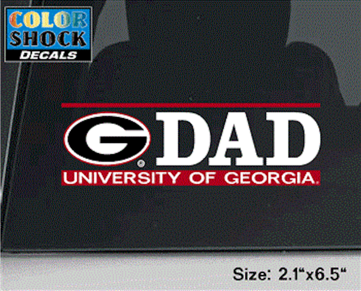 UGA Dad Decal