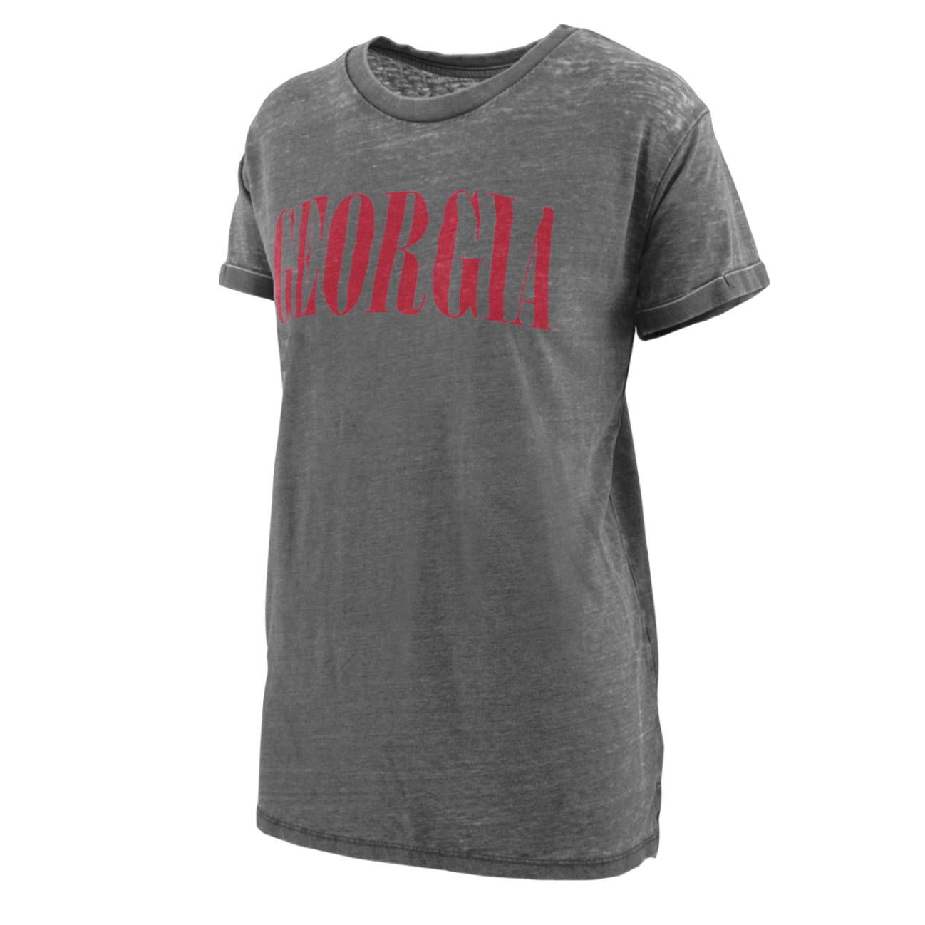 UGA Ladies Showtime Vintage Boyfriend Top