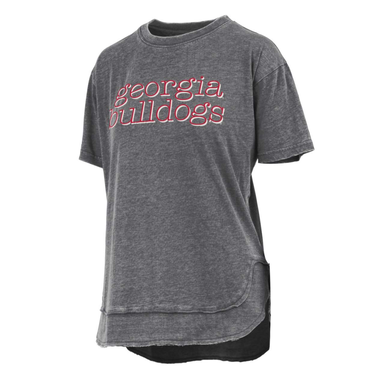 UGA Ladies Blue Jean Baby Vintage Poncho Top