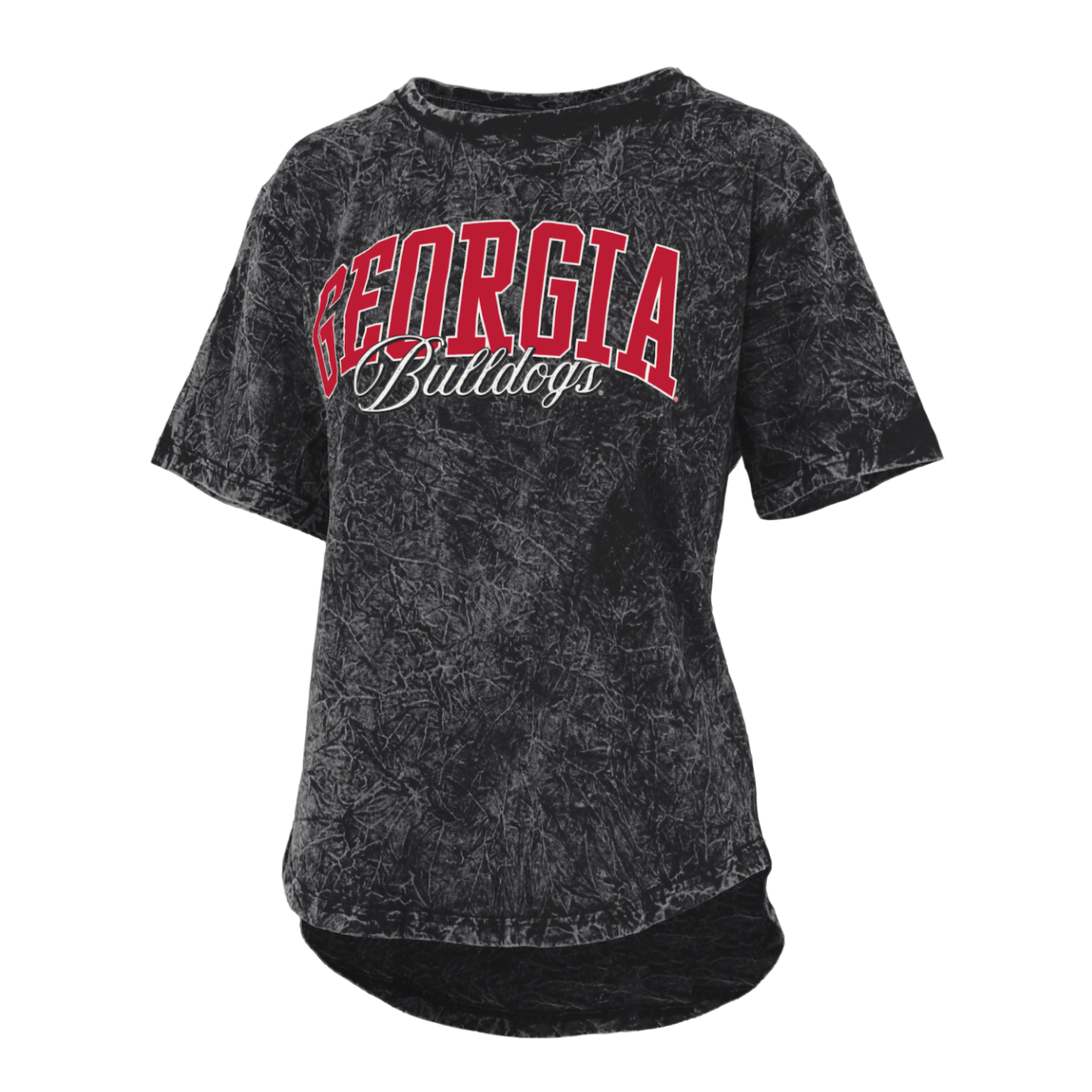 UGA Ladies Santana Mineral Wash Top