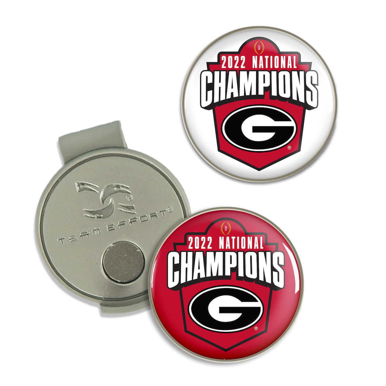 UGA 2022 National Champions Hat Clip and Ball Marker Set