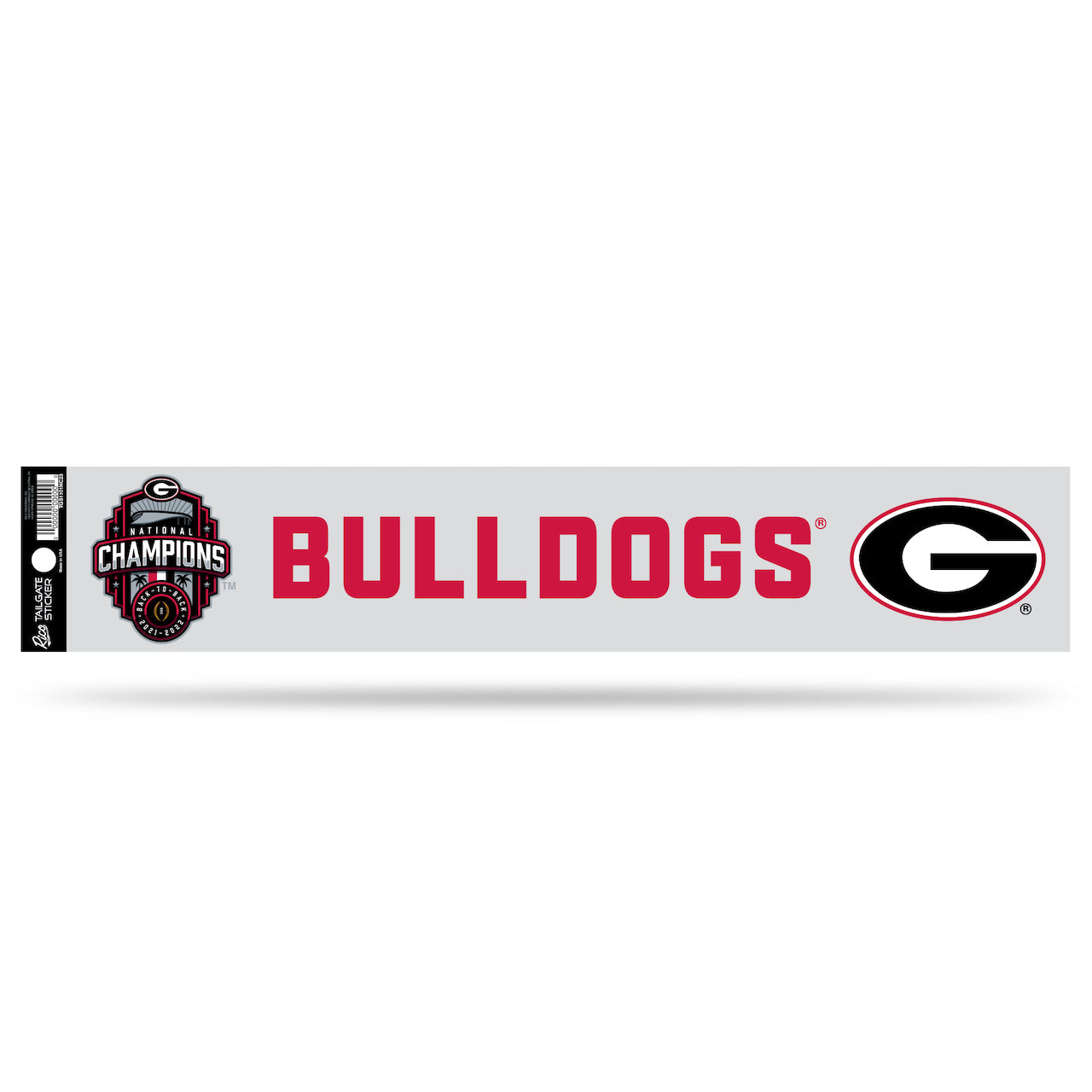 UGA 2022 National Champions Tailgate Decal