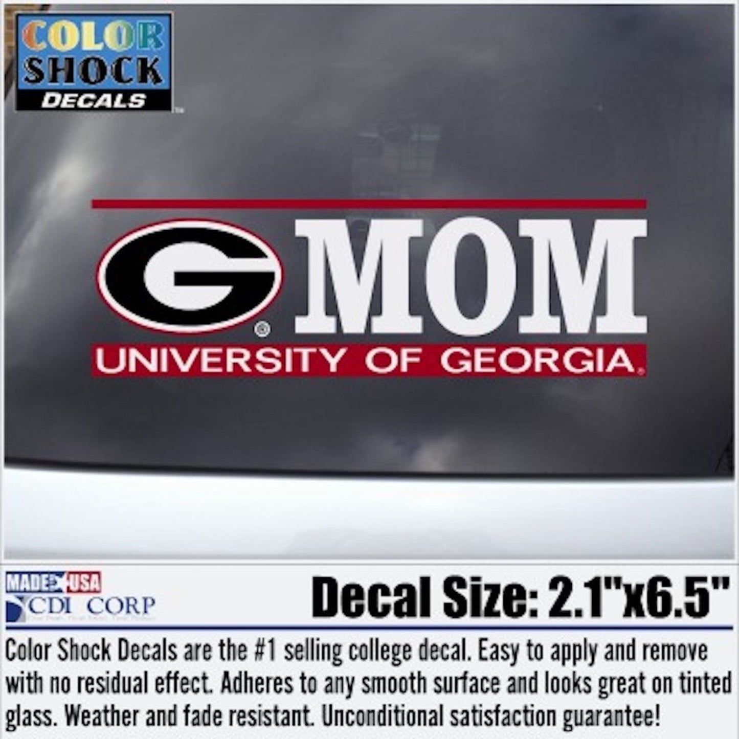 UGA Mom Decal