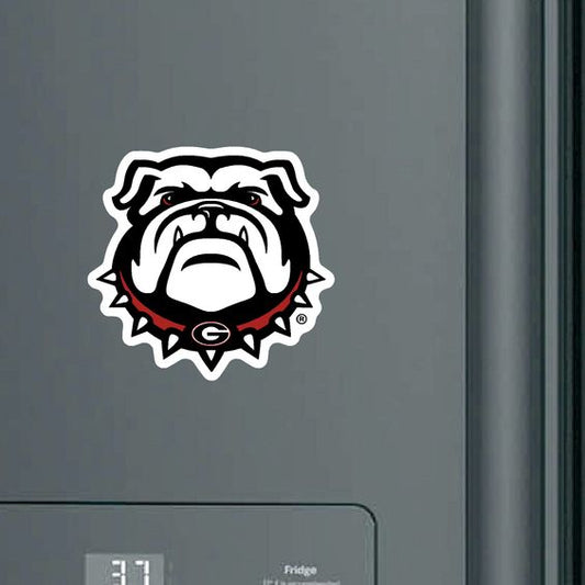 UGA New Bulldog Head Mini Magnet