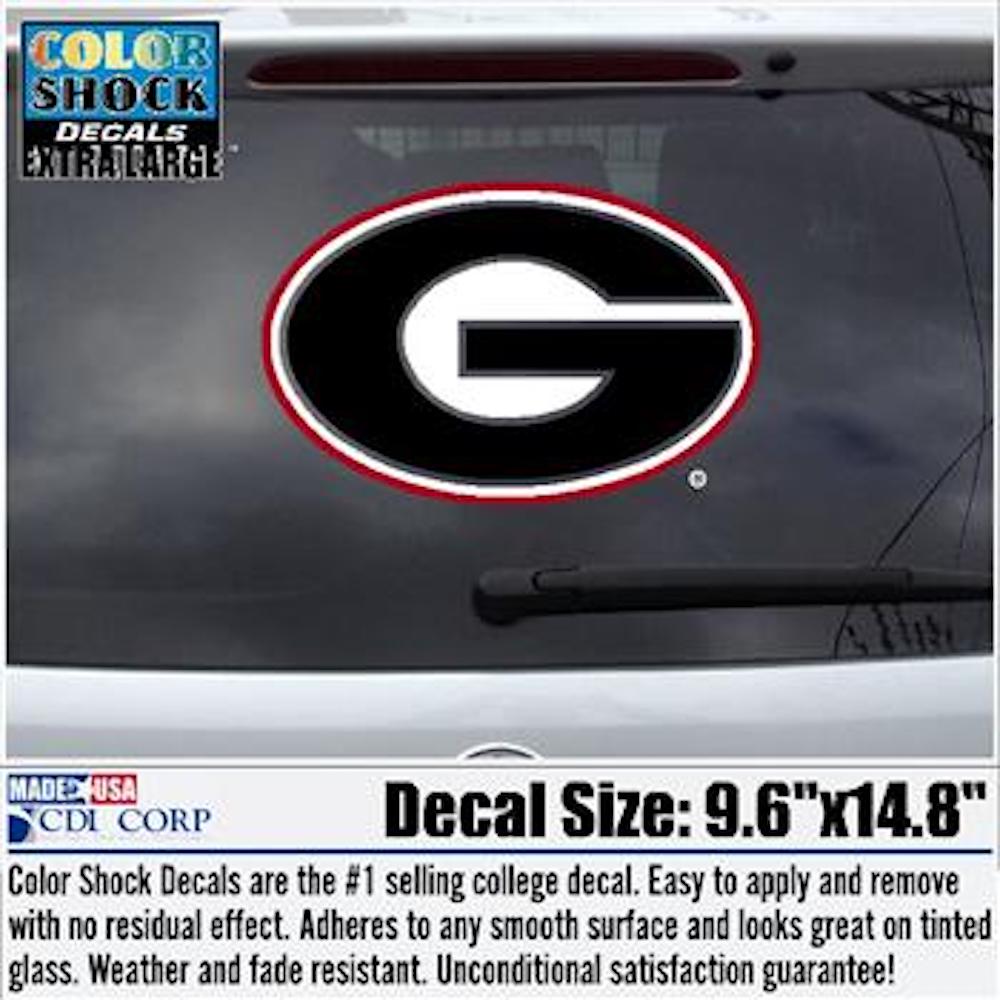 UGA G Decal - Large Oversized