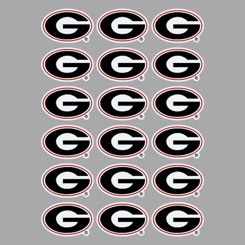 UGA G Sticker Sheet