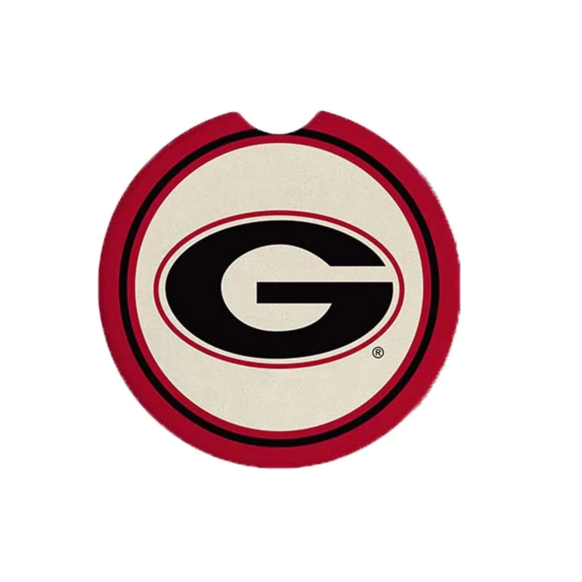 UGA Car Coasters 2 Pack