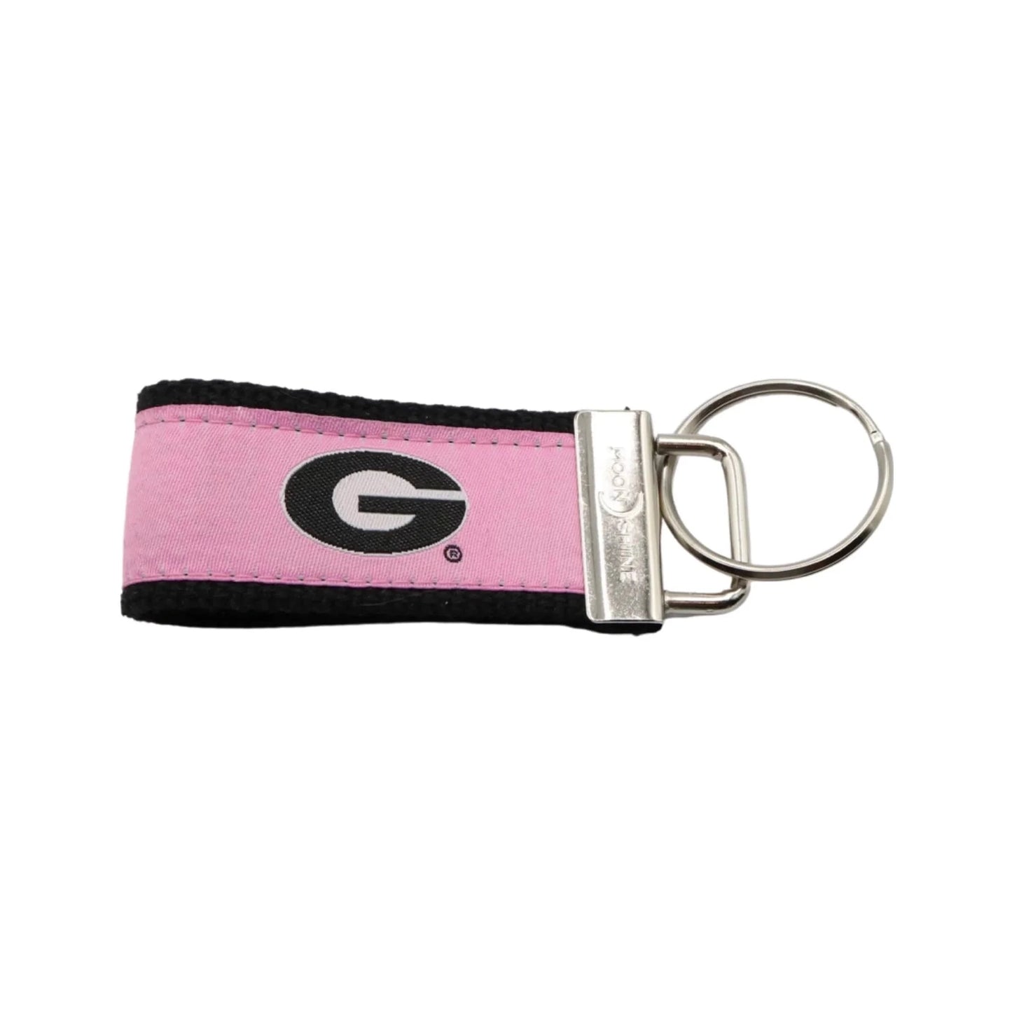 UGA Ribbon Keychain