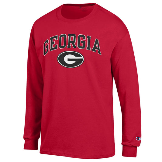 UGA Champion Georgia Over G Long Sleeve Tee