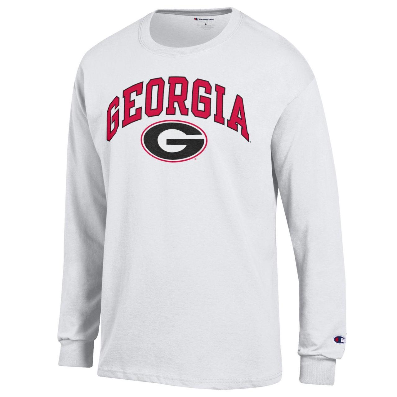 UGA Champion Georgia Over G Long Sleeve Tee