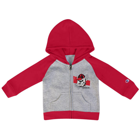UGA Champion Infant Zip Hoodie