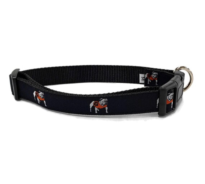 UGA Dog Collars by The Clubhouse Athens: Show Your Bulldog Pride!