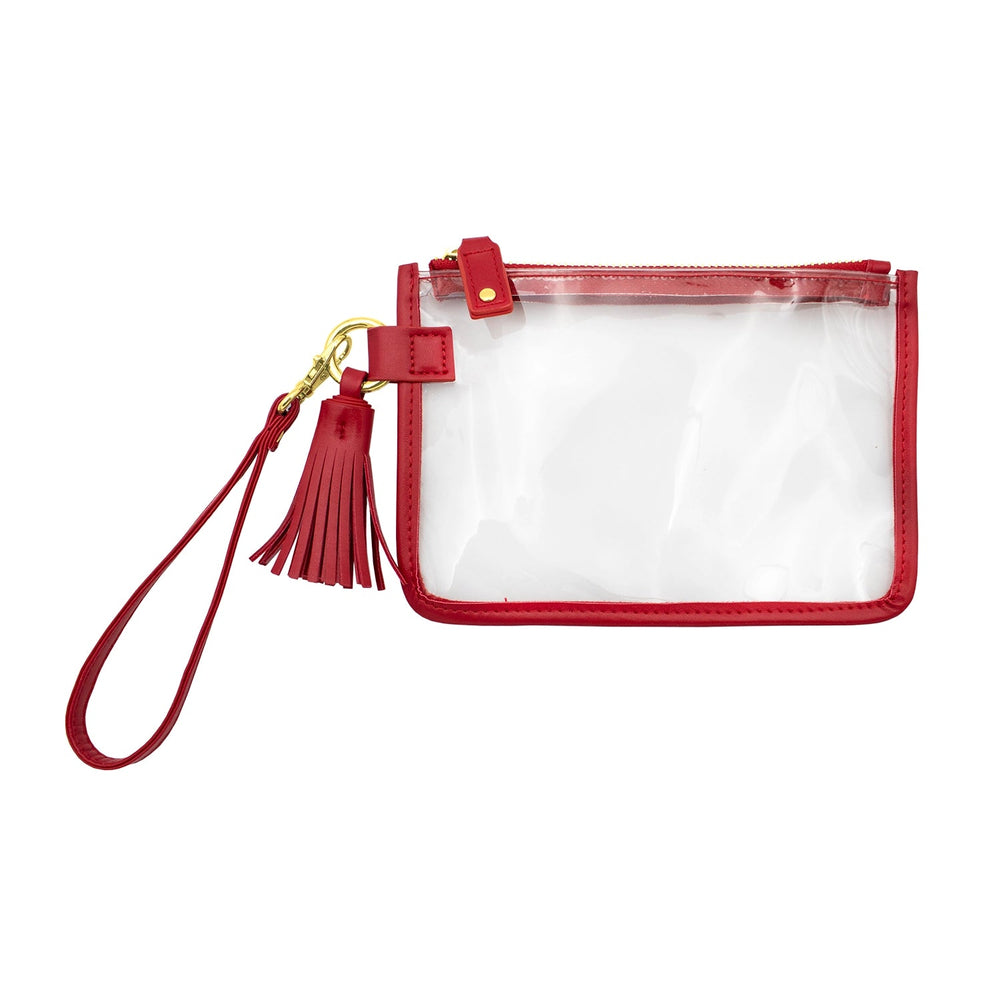 Capri Designs Wristlet Clear Purse