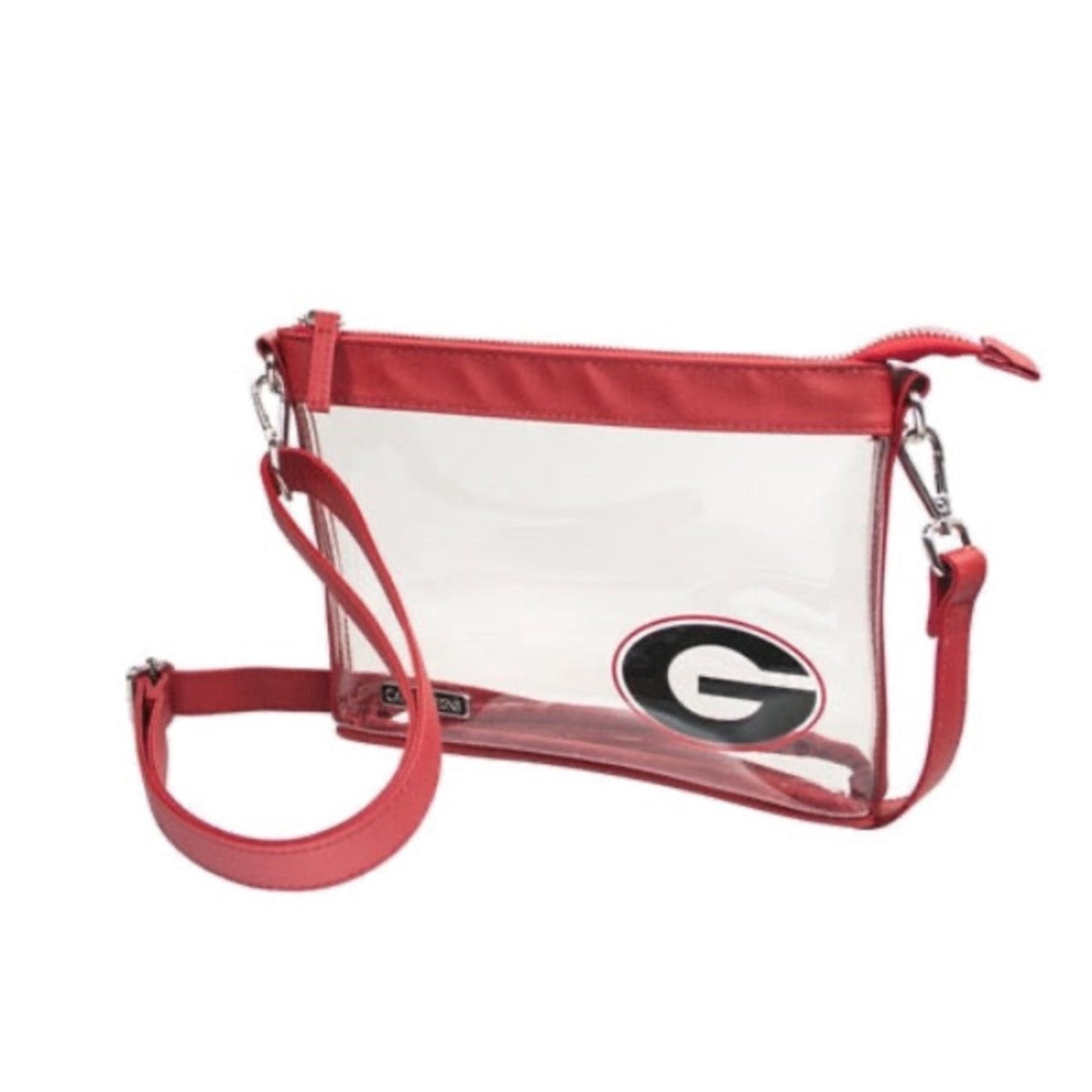 UGA Small Clear Crossbody Purse