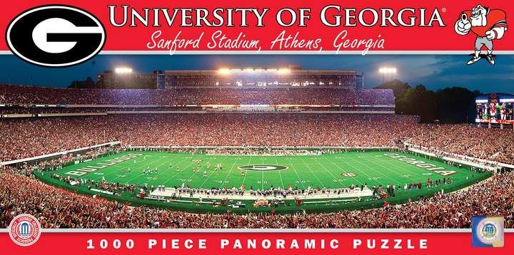 UGA Panoramic Sanford Stadium Puzzle