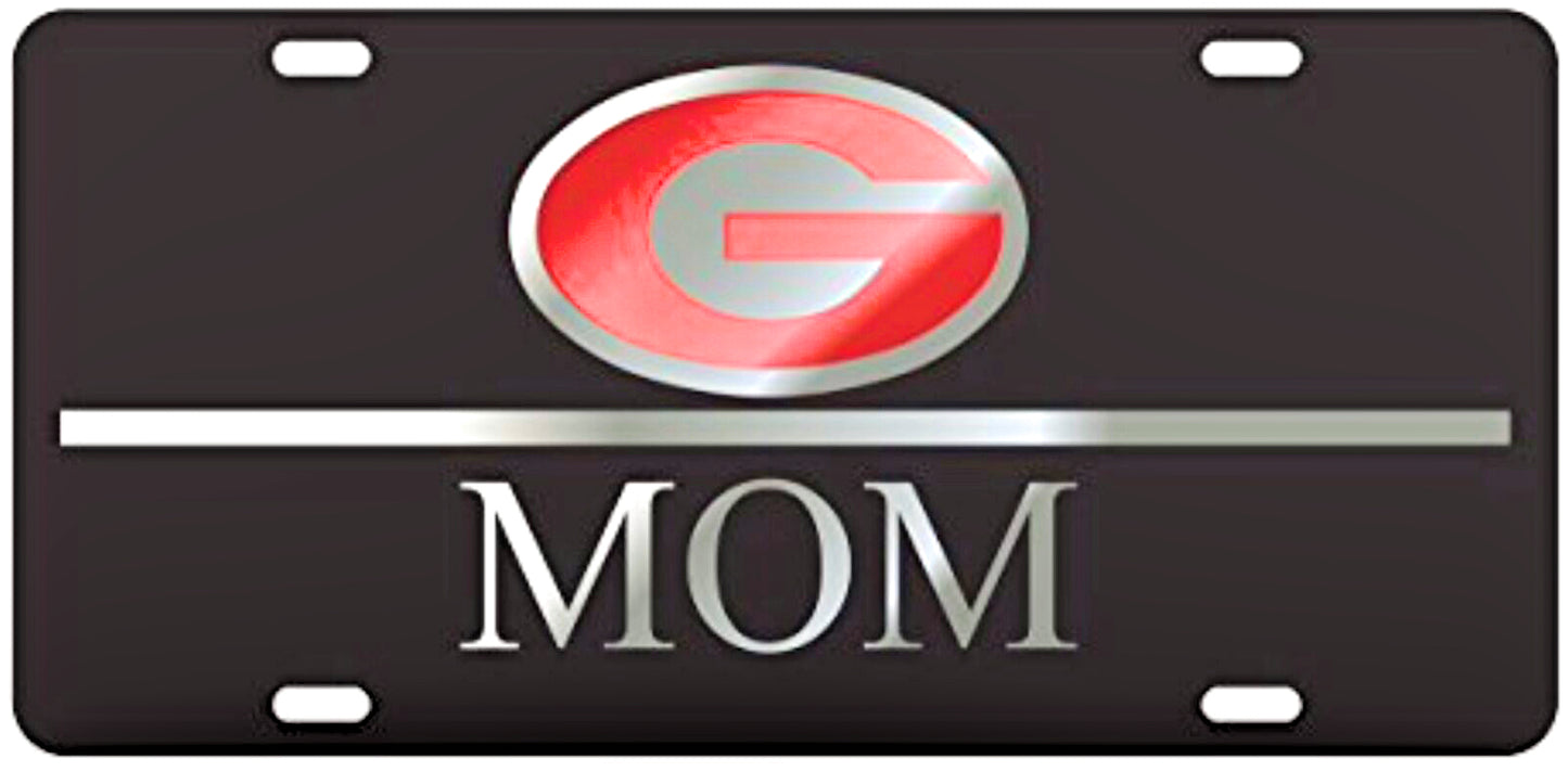 UGA Mom Car Tag