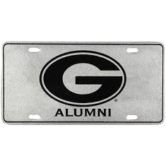 UGA Alumni Pewter Car Tag