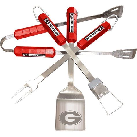 UGA 4 Piece BBQ Tool Set