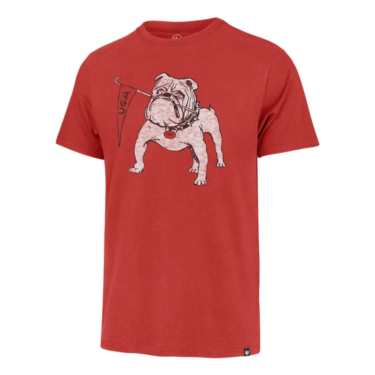 UGA 47 Brand Pennant Bulldog Premier Franklin Tee