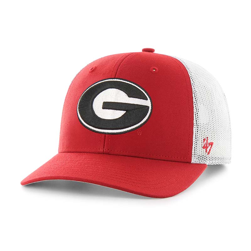 UGA 47 Brand Youth Red Trucker