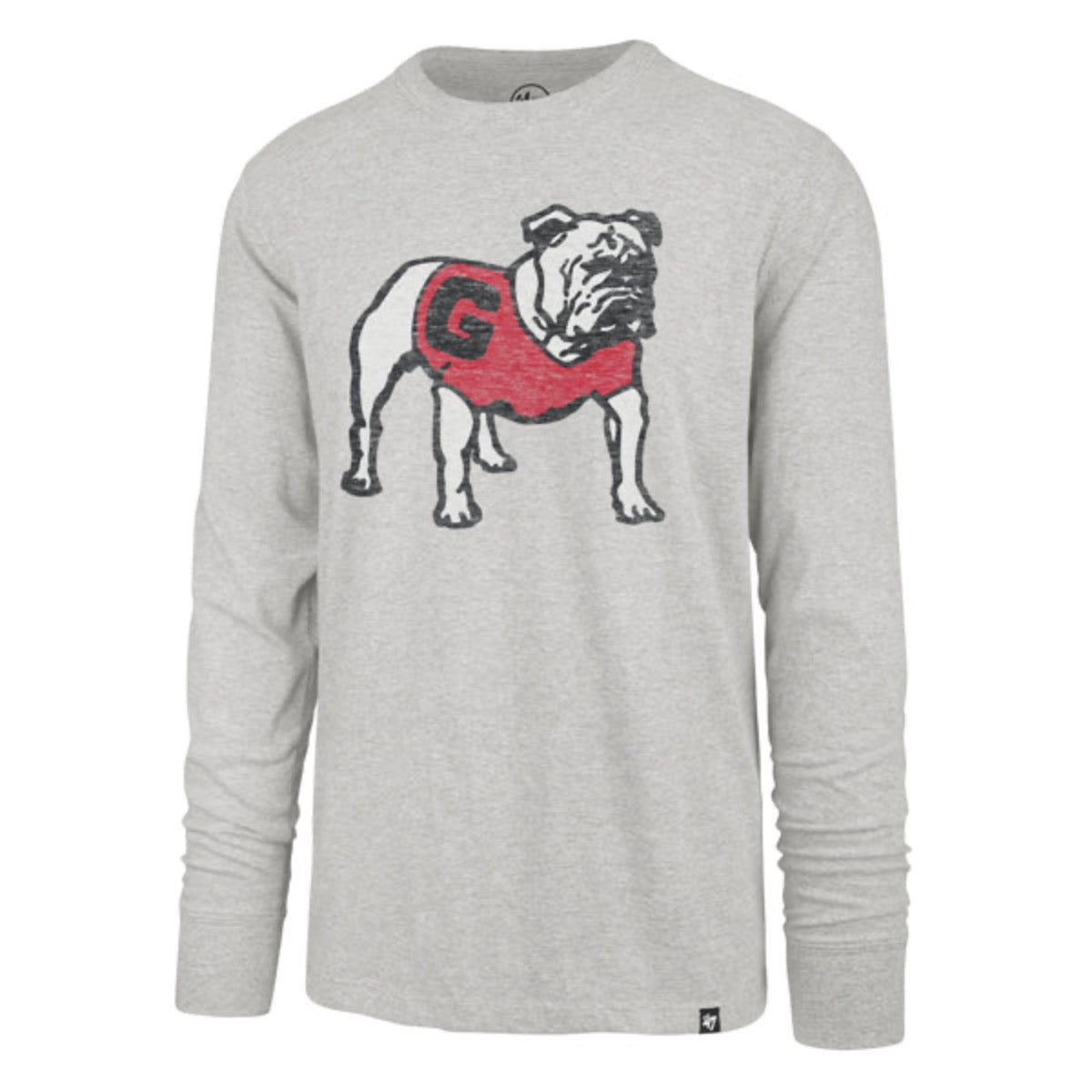 UGA 47 Brand Standing Bulldog Premier Franklin Long Sleeve Tee