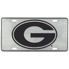 UGA Pewter Car Tag