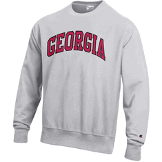 UGA Champion Reverse Weave Crew