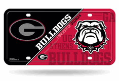 UGA Metal Car Tag