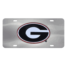 UGA Stainless Steel Car Tag
