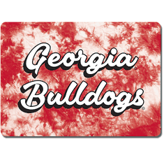 UGA Tie Dye Wooden Fridge Magnet
