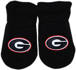 UGA Newborn Booties