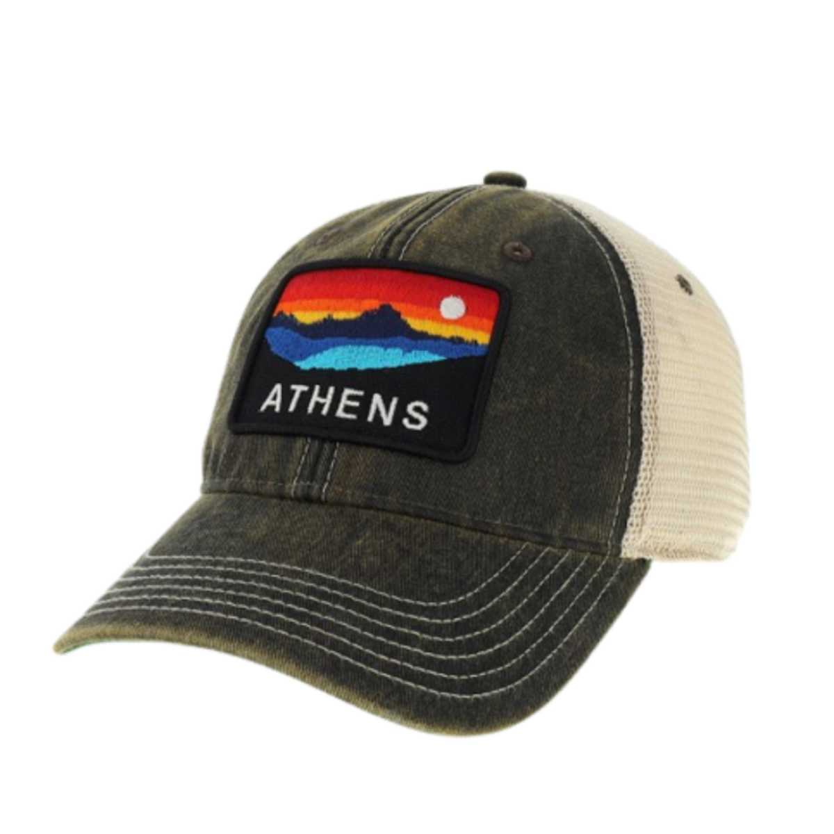 Athens GA Legacy Horizon Patch Old Favorite Trucker Hat