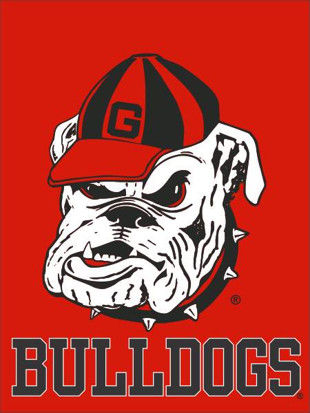 Sewing Concepts Old Bulldog Head Flag