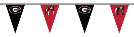 Georgia Bulldogs Pennant String Flags