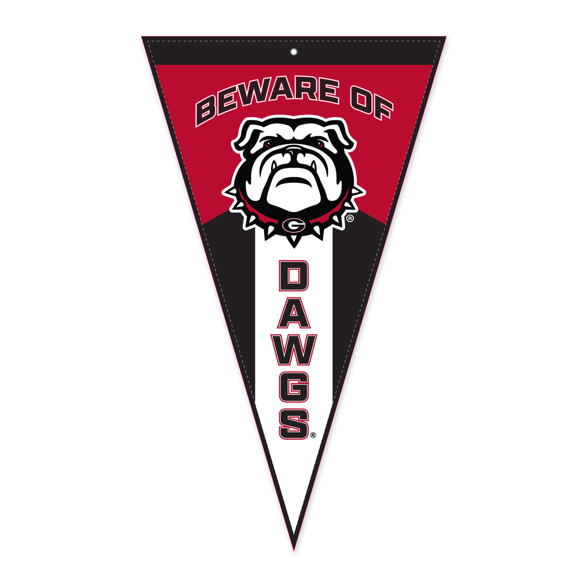 UGA Felt Embroidered Wool Pennant
